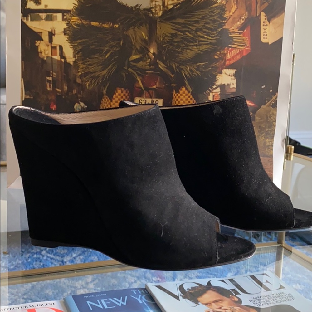 Prada Suede Wedges - Picture 3 of 6